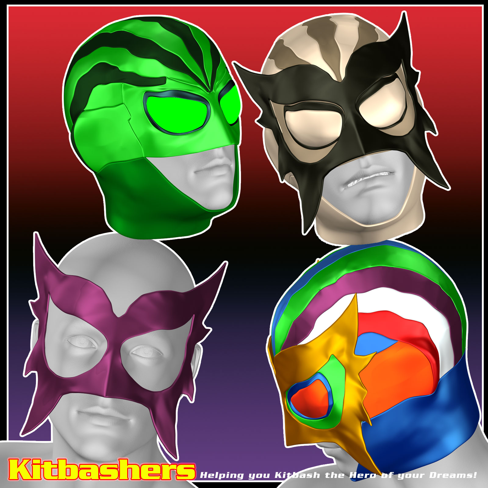 Mask 030 MMKBG3 Daz 3D mask-030-mmkbg3-daz-3d
