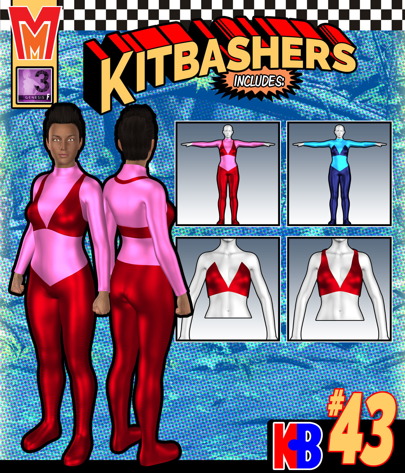 Kitbashers 043 MMG3F by: MightyMite, 3D Models by Daz 3D