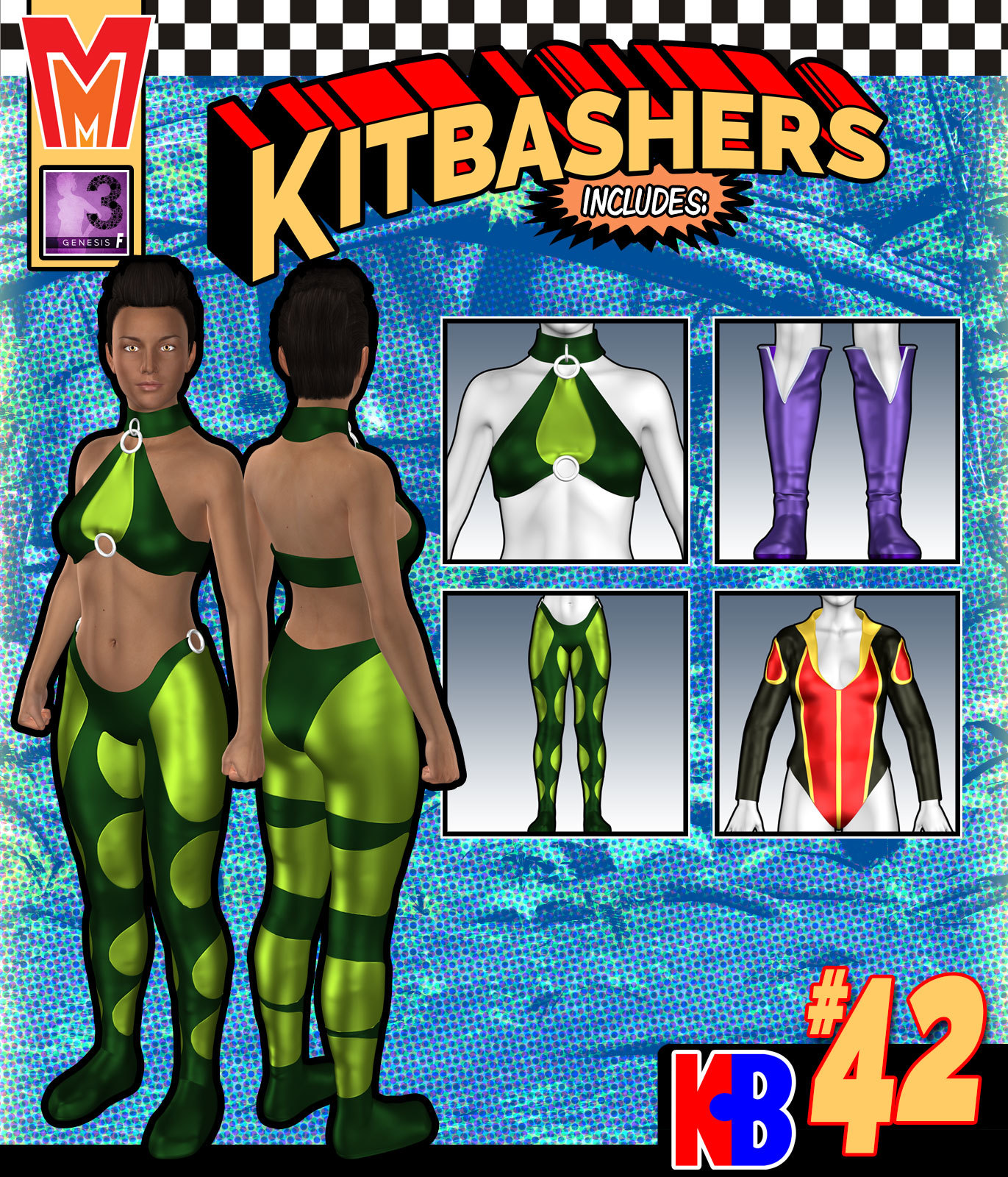 Kitbashers 042 MMG3F by: MightyMite, 3D Models by Daz 3D