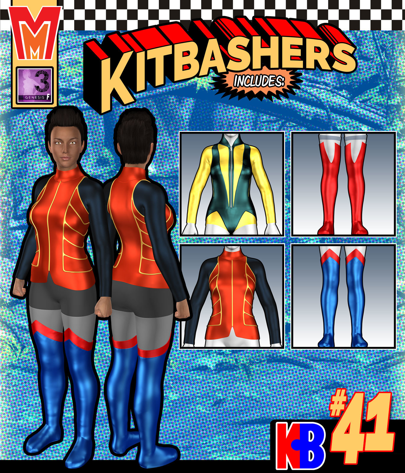 Kitbashers 041 MMG3F by: MightyMite, 3D Models by Daz 3D