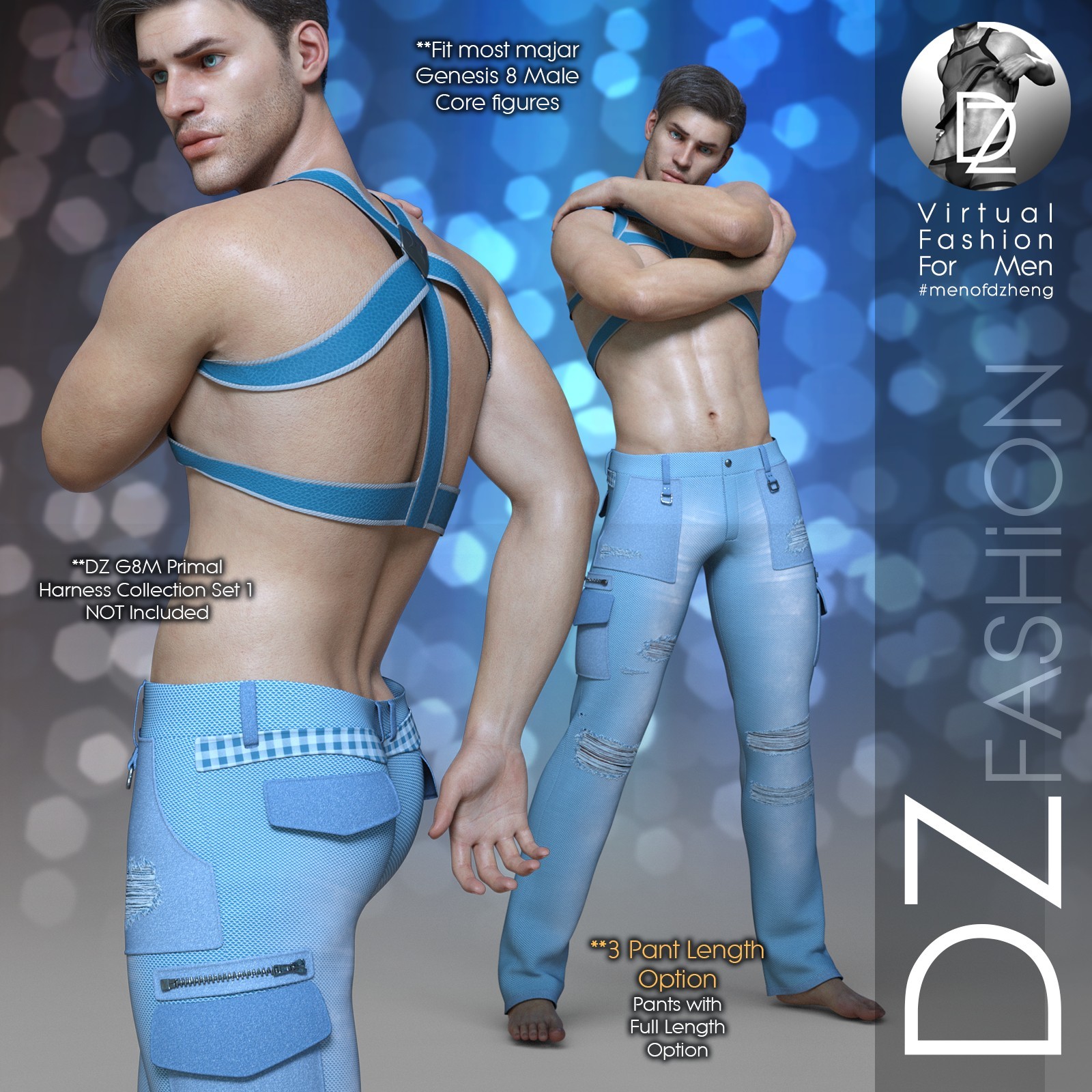 DZ G8M DPantZ 4 by: DZheng, 3D Models by Daz 3D