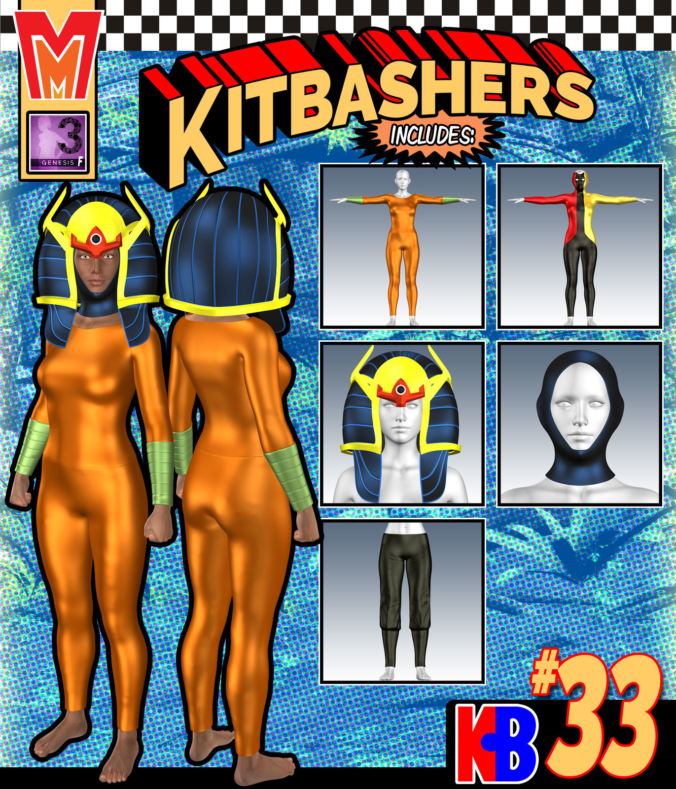 Kitbashers 033 MMG3F by: MightyMite, 3D Models by Daz 3D