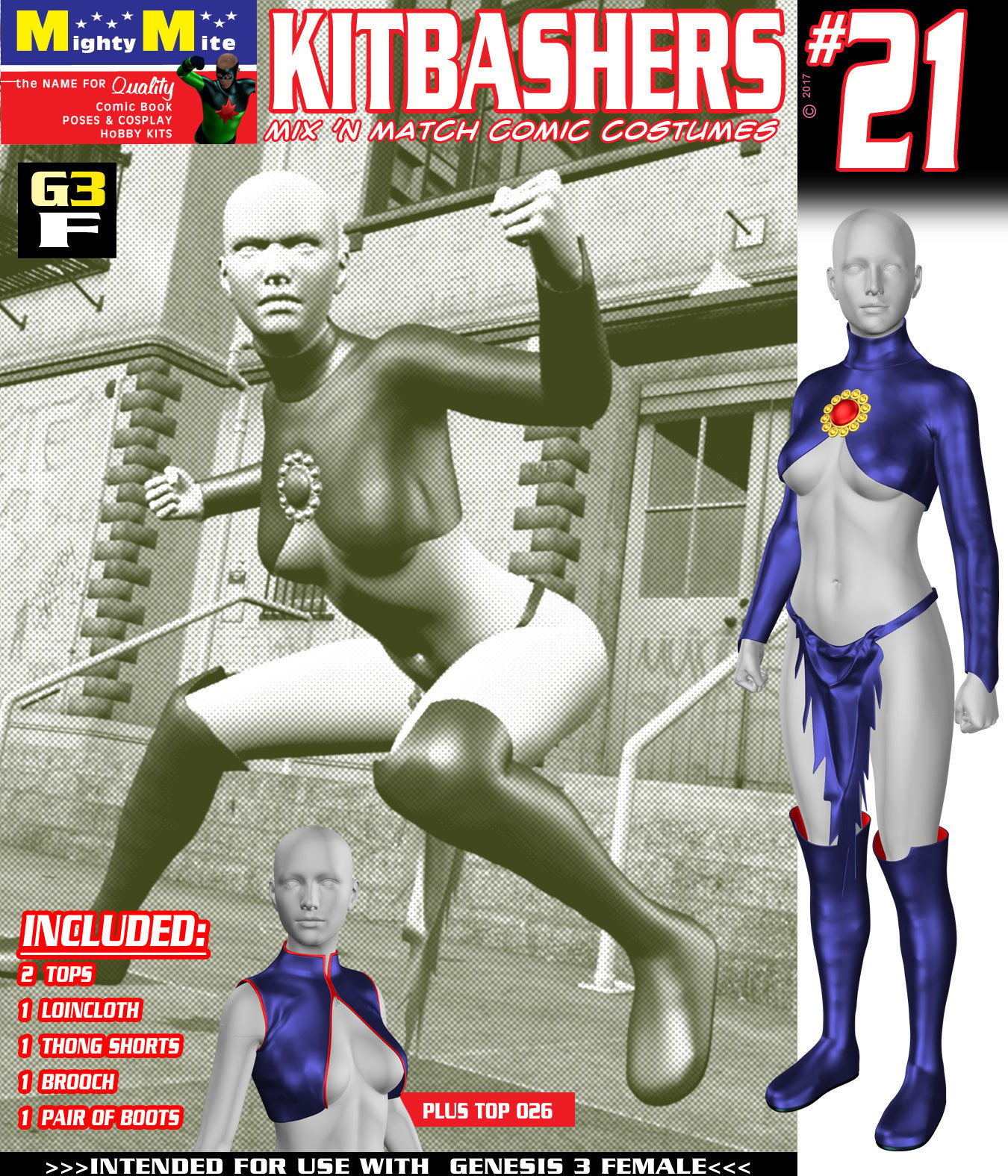 Kitbashers 021 MMG3F by: MightyMite, 3D Models by Daz 3D