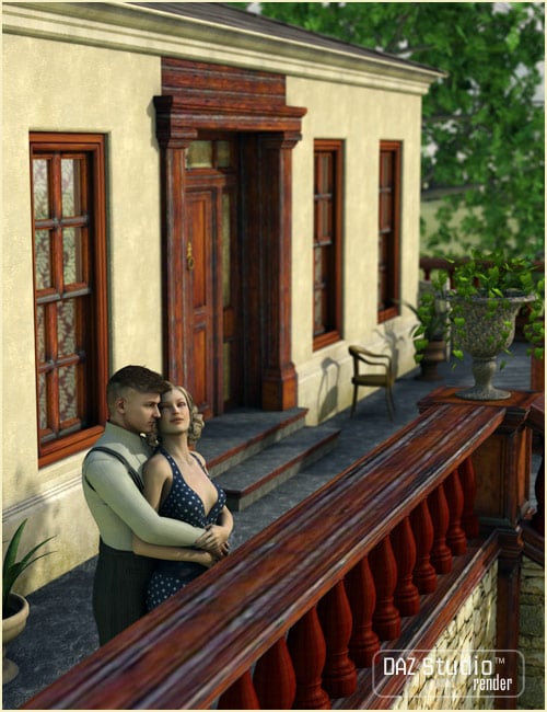 Heritage House by: , 3D Models by Daz 3D