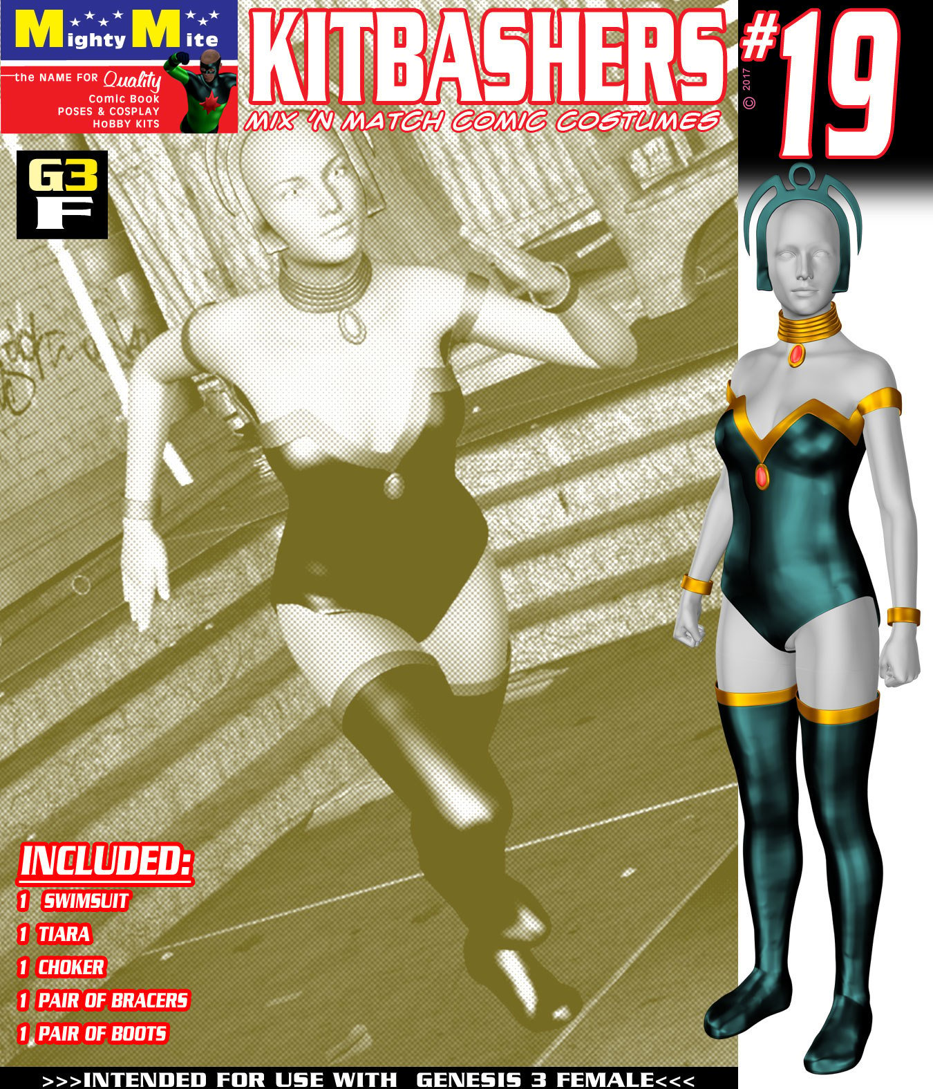 Kitbashers 019 MMG3F by: MightyMite, 3D Models by Daz 3D