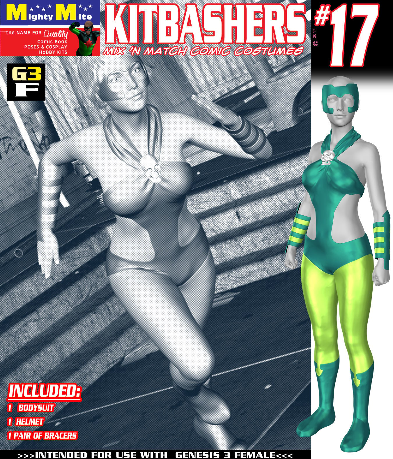 Kitbashers 017 MMG3F by: MightyMite, 3D Models by Daz 3D