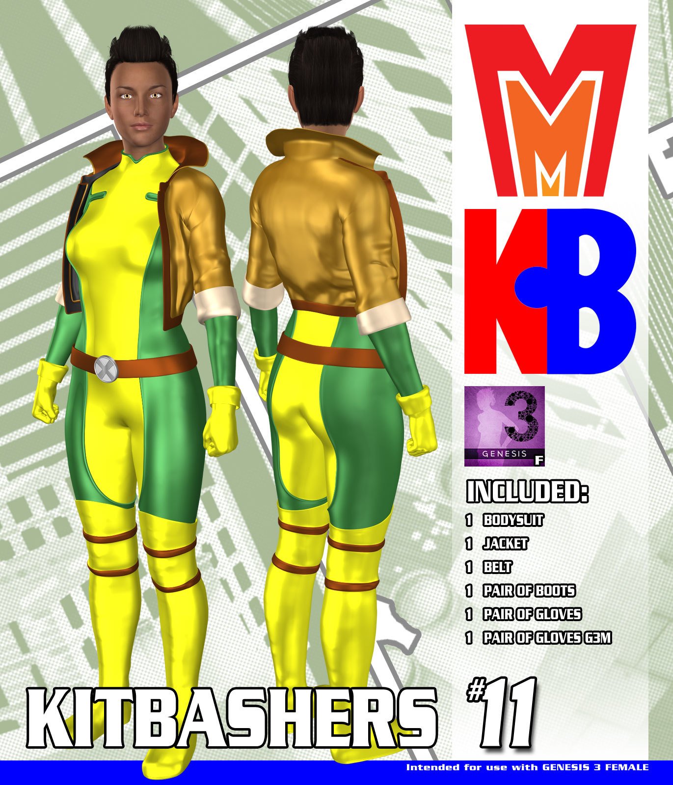 Kitbashers 011 MMG3F by: MightyMite, 3D Models by Daz 3D