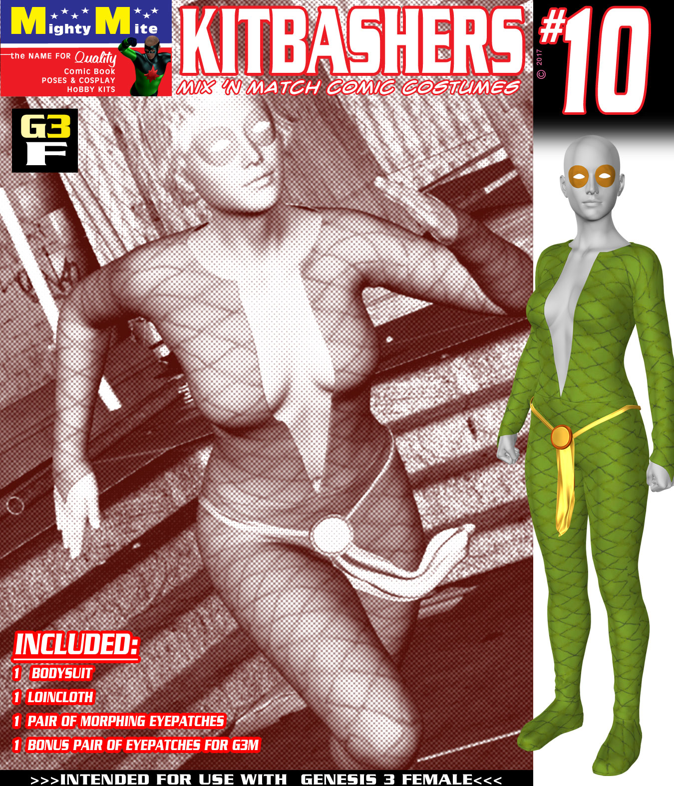 Kitbashers 010 MMG3F by: MightyMite, 3D Models by Daz 3D