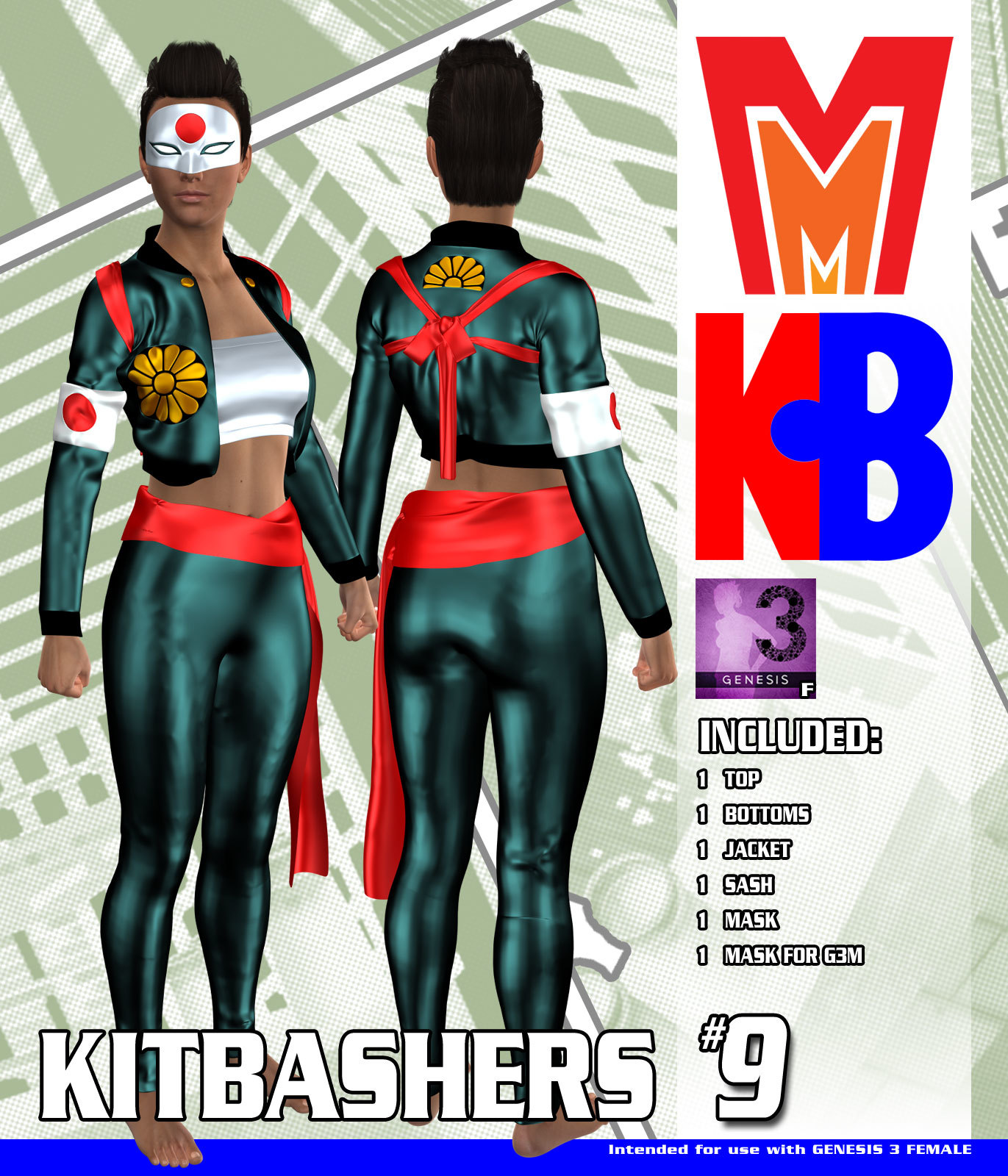 Kitbashers 009 MMG3F by: MightyMite, 3D Models by Daz 3D