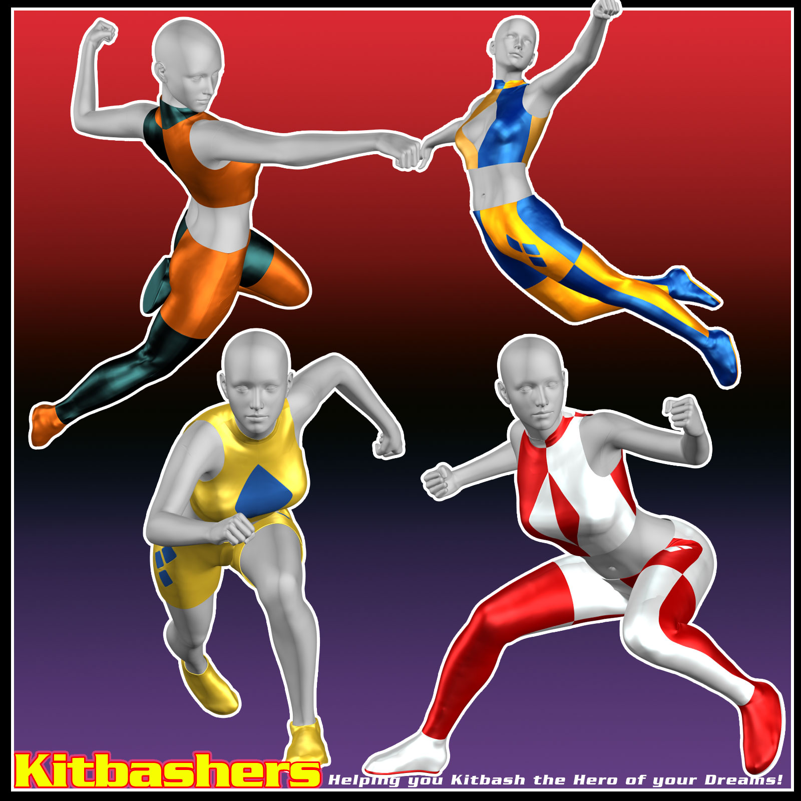 Kitbashers 008 MMG3F | Daz 3D