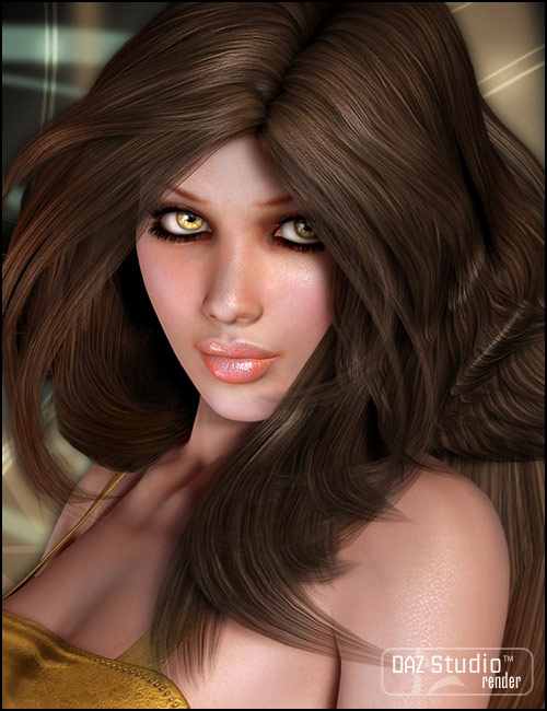 Nina Hair by: SWAMZachrael2002, 3D Models by Daz 3D