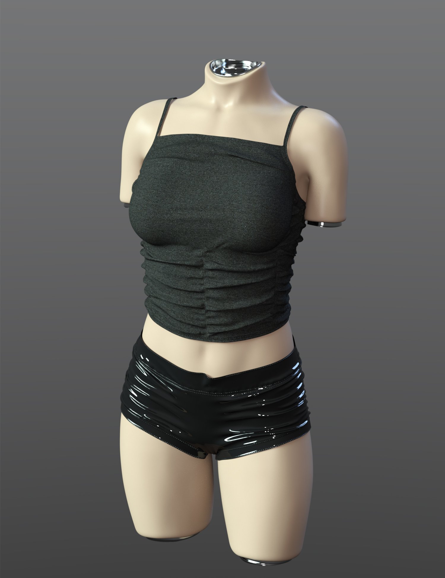 SPR Backless Suit for Genesis 9 by: Sprite, 3D Models by Daz 3D