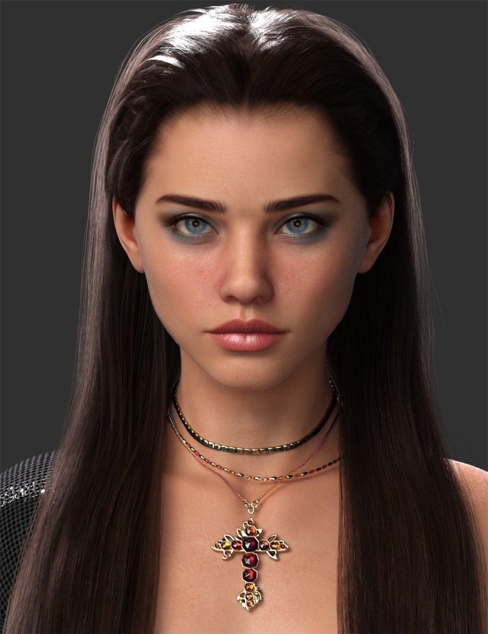 Rebecca for Genesis 9 Feminine by: Mousso, 3D Models by Daz 3D