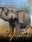 Toon Big 5 Elephant by: 3D Universe, 3D Models by Daz 3D