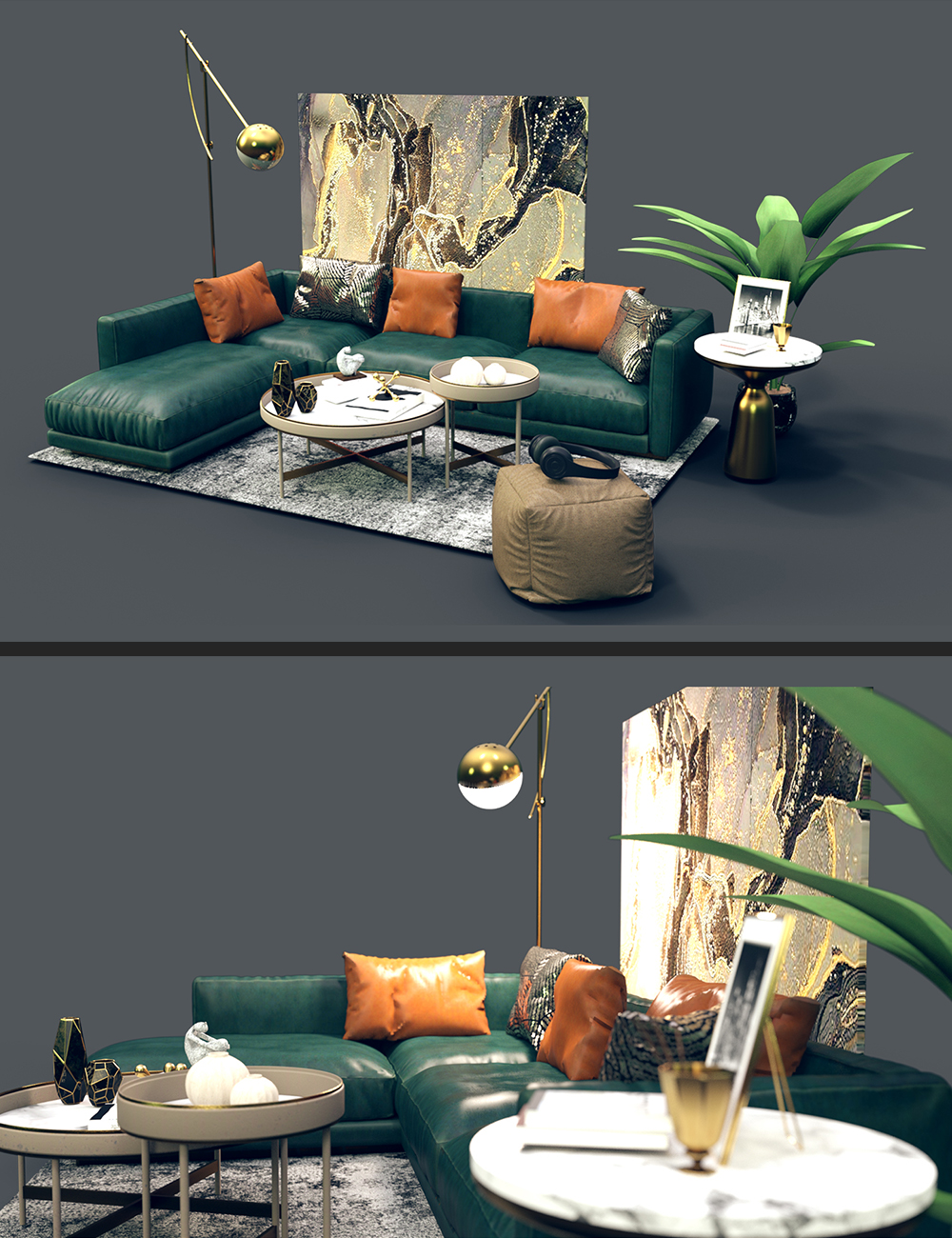 Fancy Furniture Set 04 by: Polish, 3D Models by Daz 3D