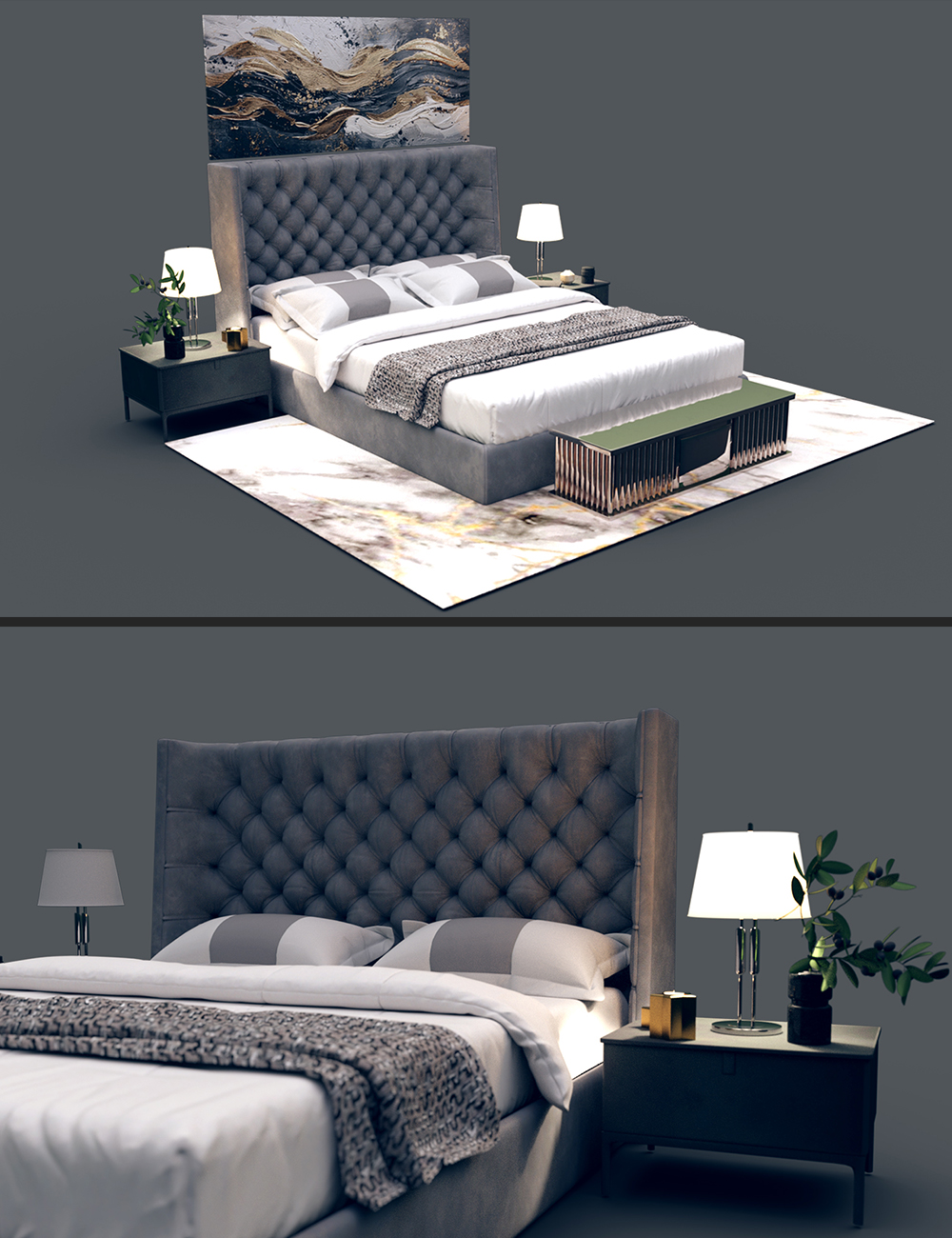 Fancy Furniture Set 05 by: Polish, 3D Models by Daz 3D