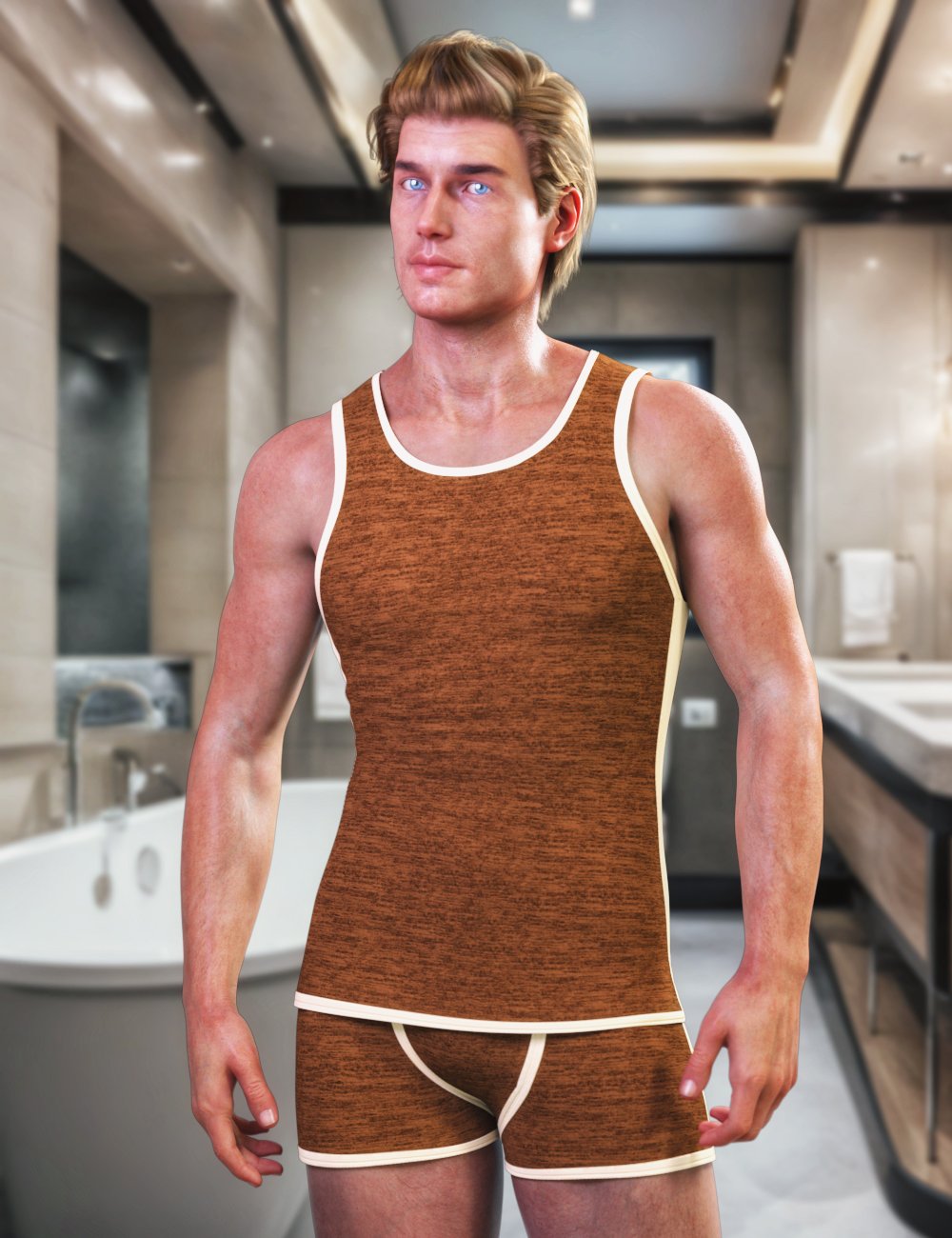 JMR dForce Marco Underwear for Genesis 8 Male by: JaMaRe, 3D Models by Daz 3D