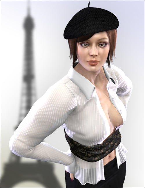 V4 Paris by: MindVision G.D.S., 3D Models by Daz 3D