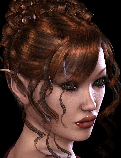 Fallechia for V4 by: , 3D Models by Daz 3D