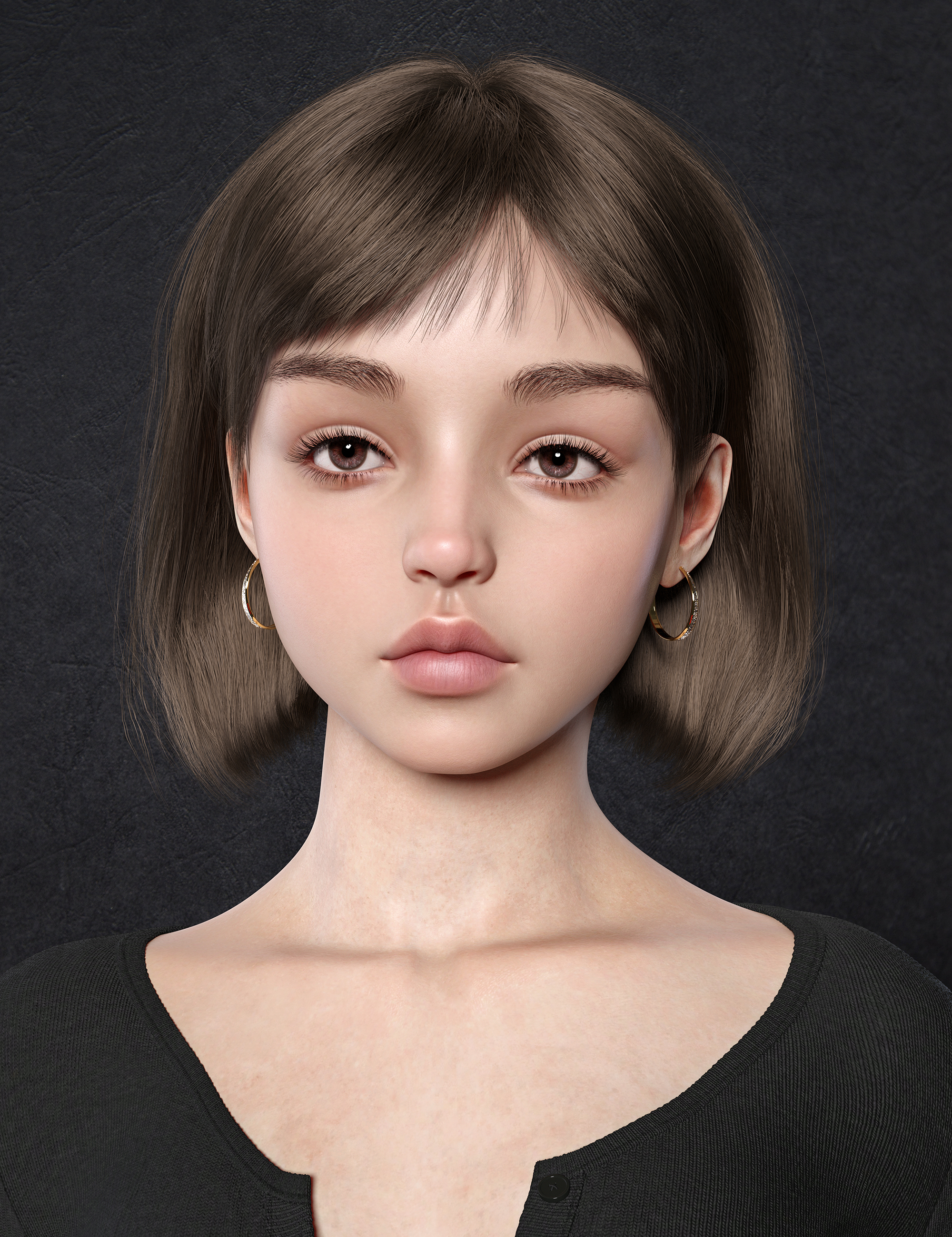 MB Usha HD for Genesis 9 Feminine by: Magic Brush, 3D Models by Daz 3D
