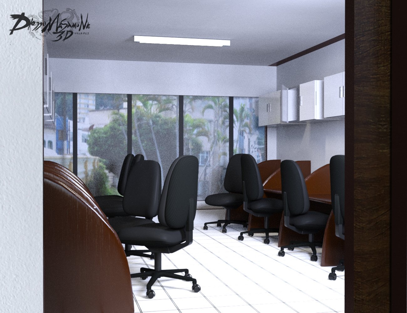 DMSM's Office by: Dieggo Masamune, 3D Models by Daz 3D