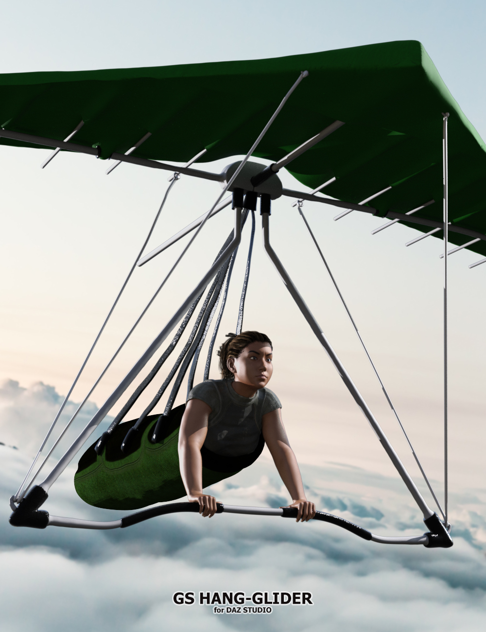 GS Hang glider for Daz Studio by: Dieggo Masamune, 3D Models by Daz 3D