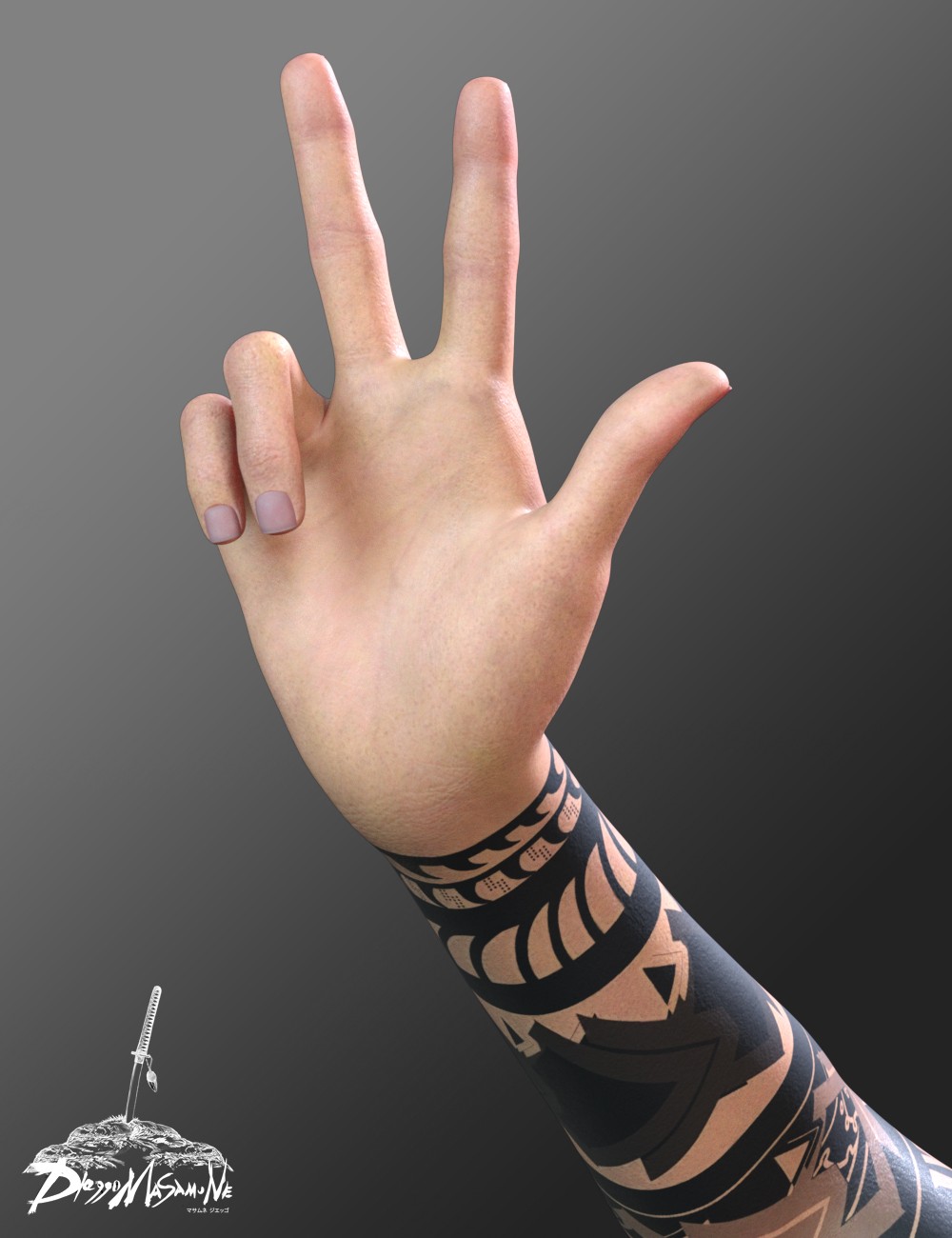 Hand Poses Pack for Genesis 9 by: Dieggo Masamune, 3D Models by Daz 3D