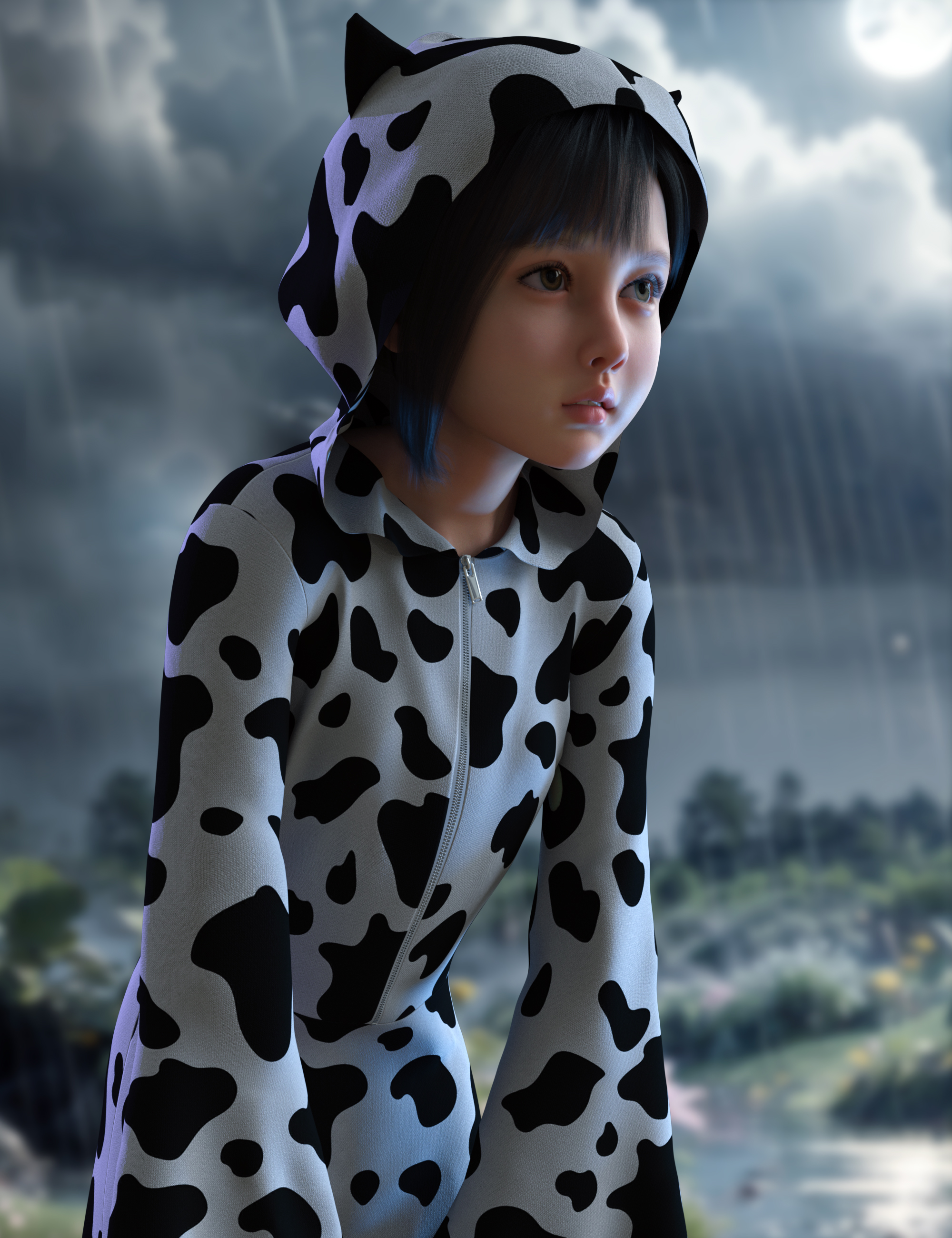 Vo Nanaya Young HD for Genesis 9 by: VOOTW, 3D Models by Daz 3D