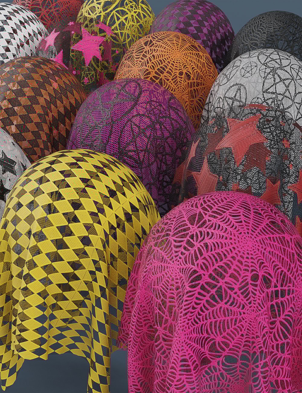 DD PBR Gothic Lace Shaders for Iray by: Digital Delirium, 3D Models by Daz 3D