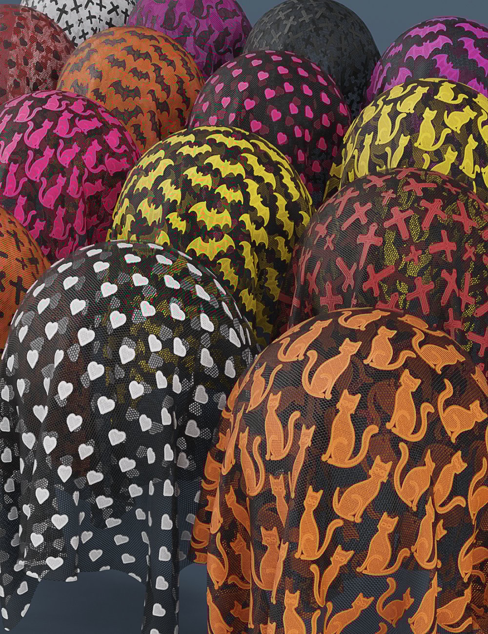 DD PBR Gothic Lace Shaders for Iray Vol 2 by: Digital Delirium, 3D Models by Daz 3D