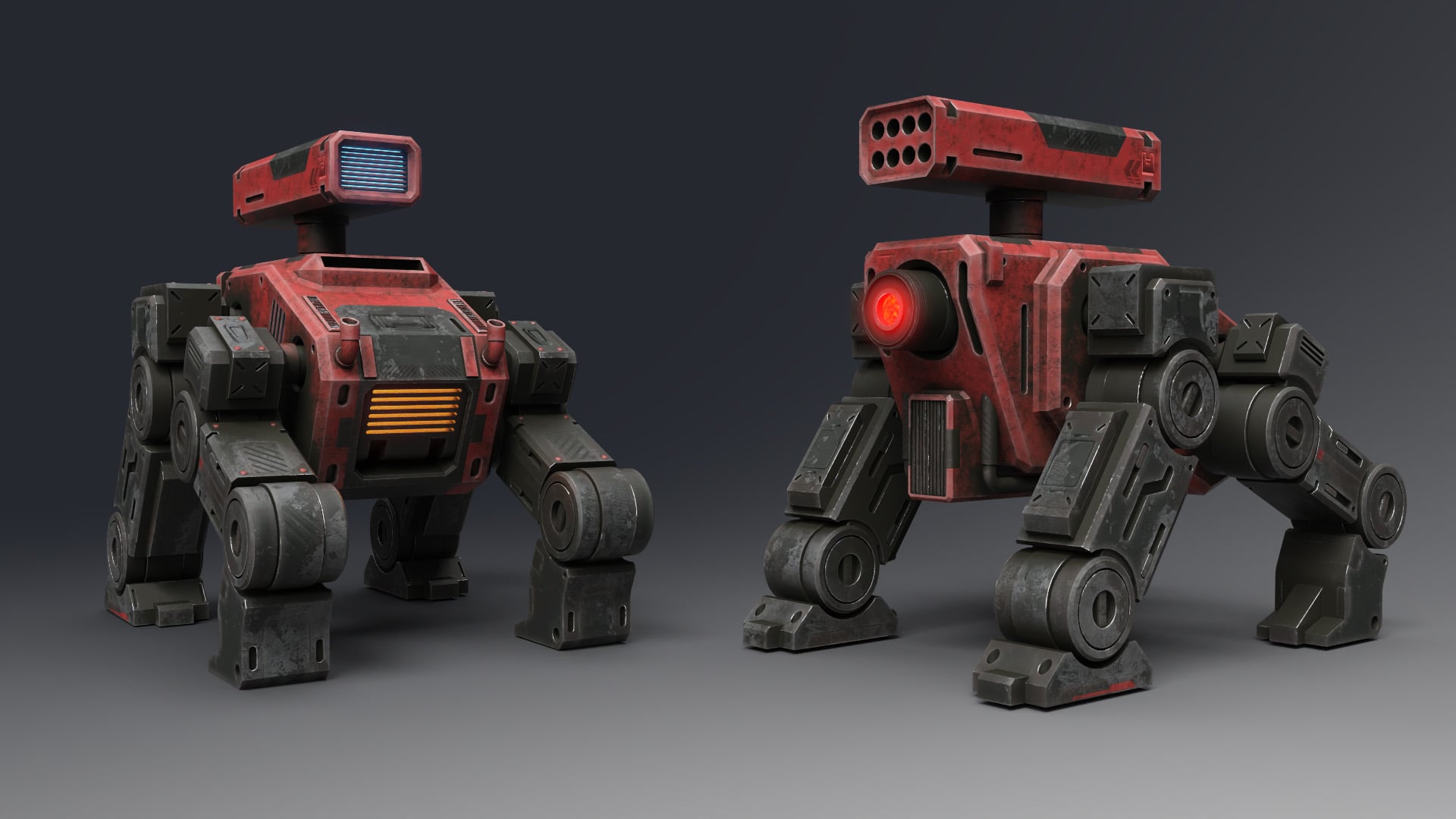 Quadripod Q07 | Daz 3D