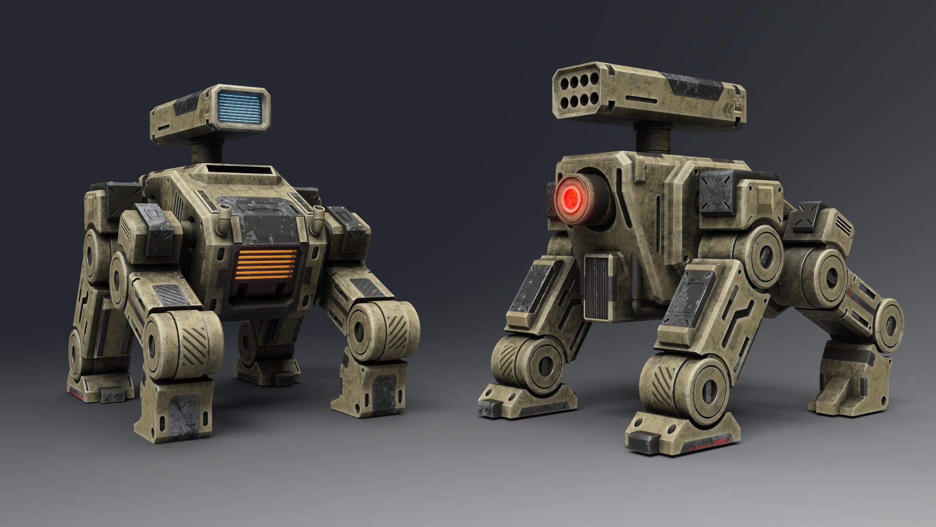 Quadripod Q07 | Daz 3D