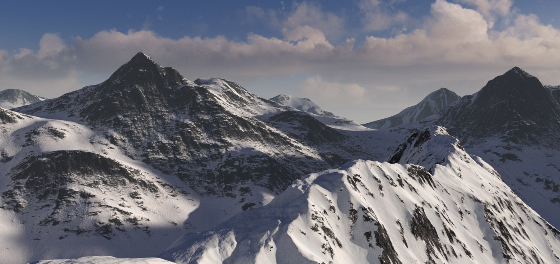 White Mountains | Daz 3D