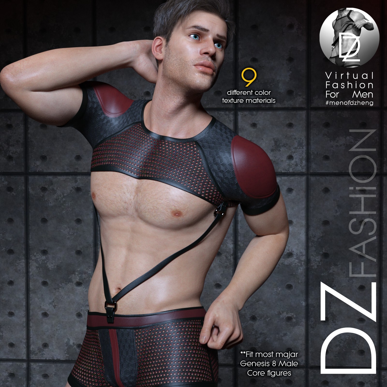 DZ G8M EroZ Set 16 by: DZheng, 3D Models by Daz 3D