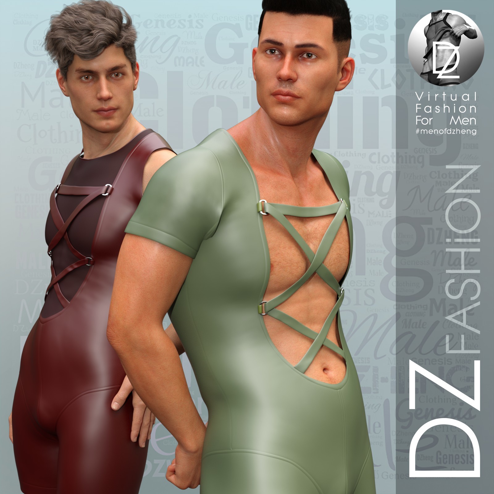 DZ G8M SkinZ Set 7 by: DZheng, 3D Models by Daz 3D