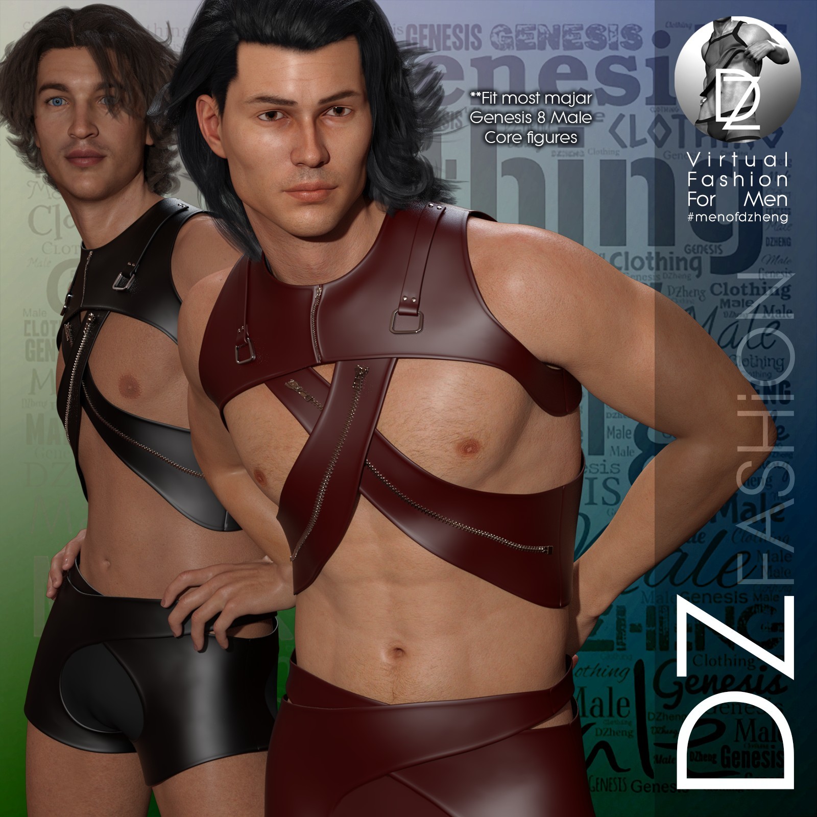 DZ G8M SkinZ Set 9 by: DZheng, 3D Models by Daz 3D