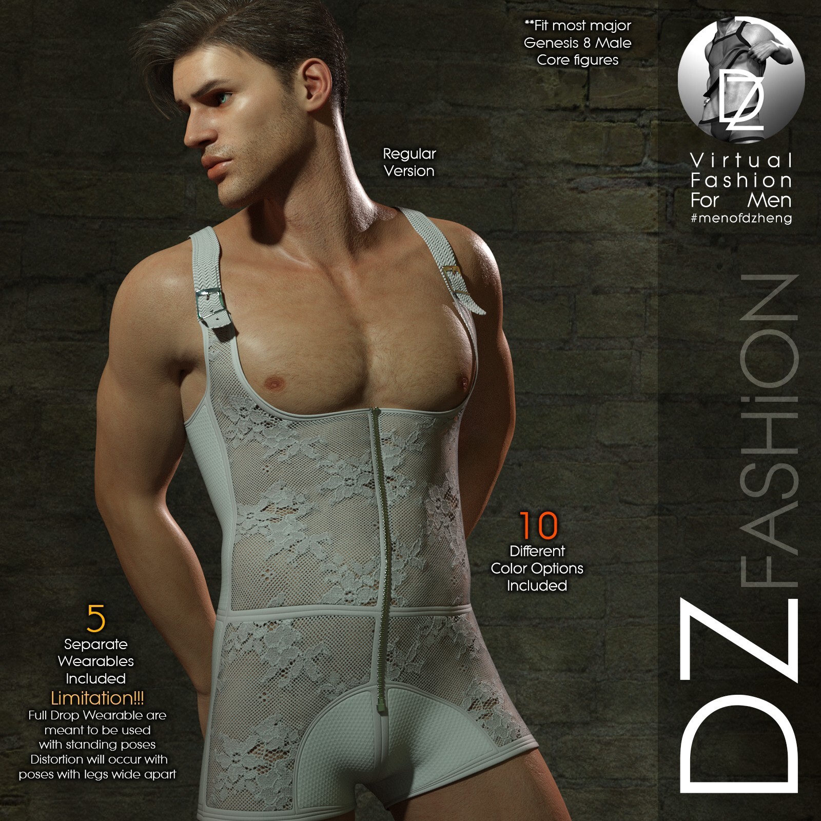 DZ G8M SkinZ Set 12 by: DZheng, 3D Models by Daz 3D