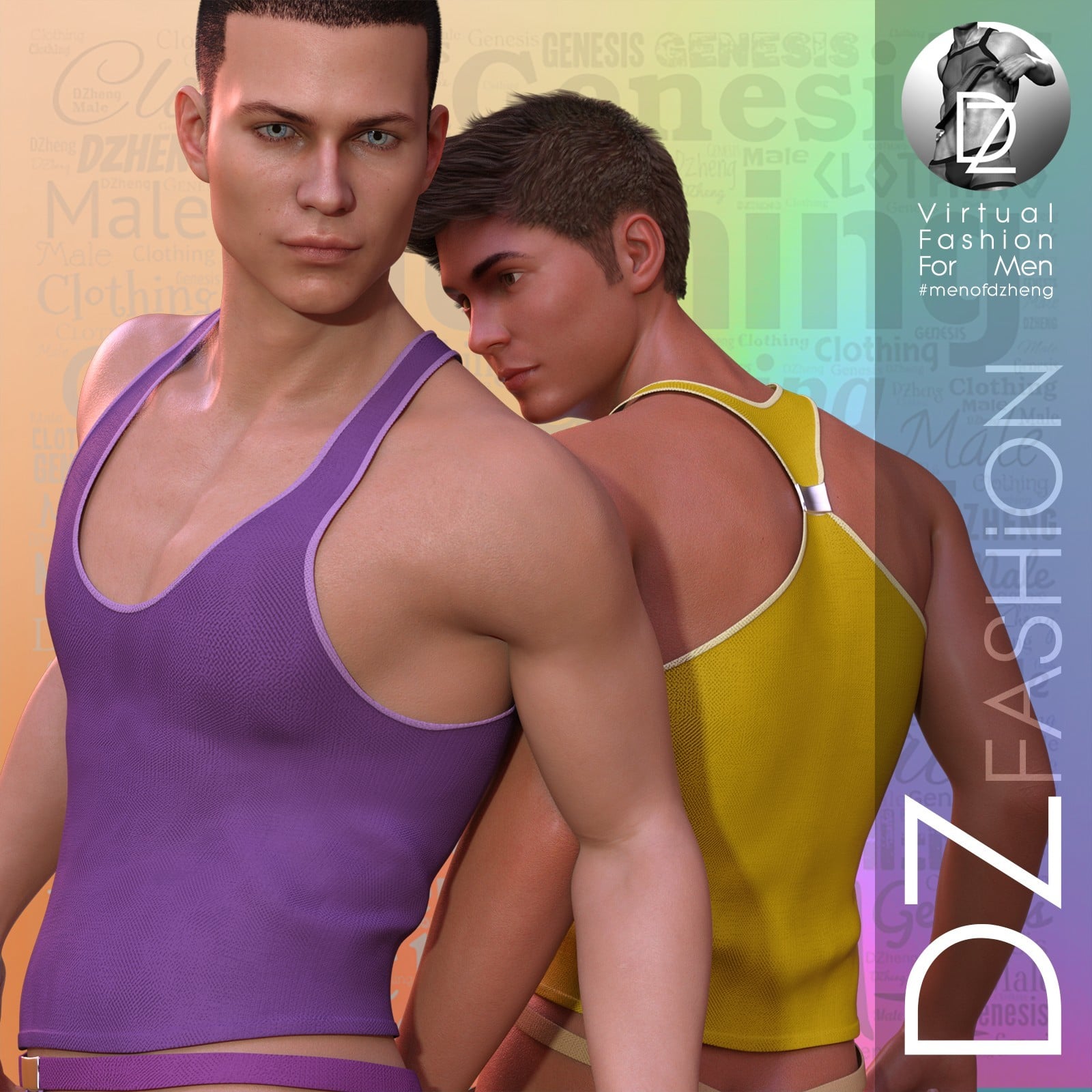 DZ G8M UnderGear Set 8 by: DZheng, 3D Models by Daz 3D