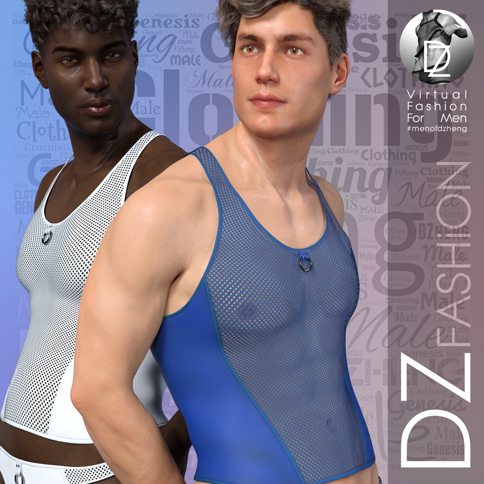DZ G8M UnderGear Set 9 by: DZheng, 3D Models by Daz 3D