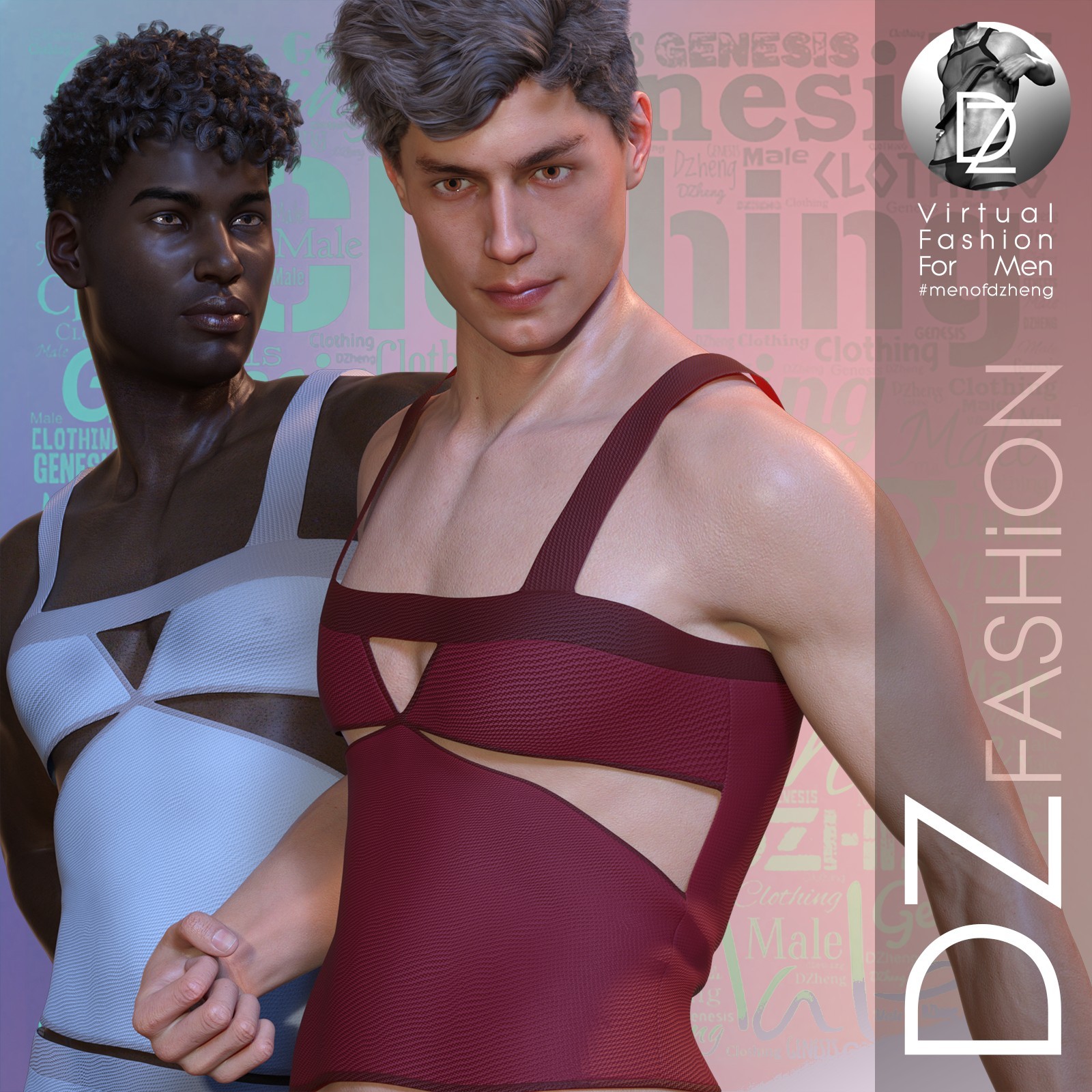 DZ G8M UnderGear Set 11 by: DZheng, 3D Models by Daz 3D