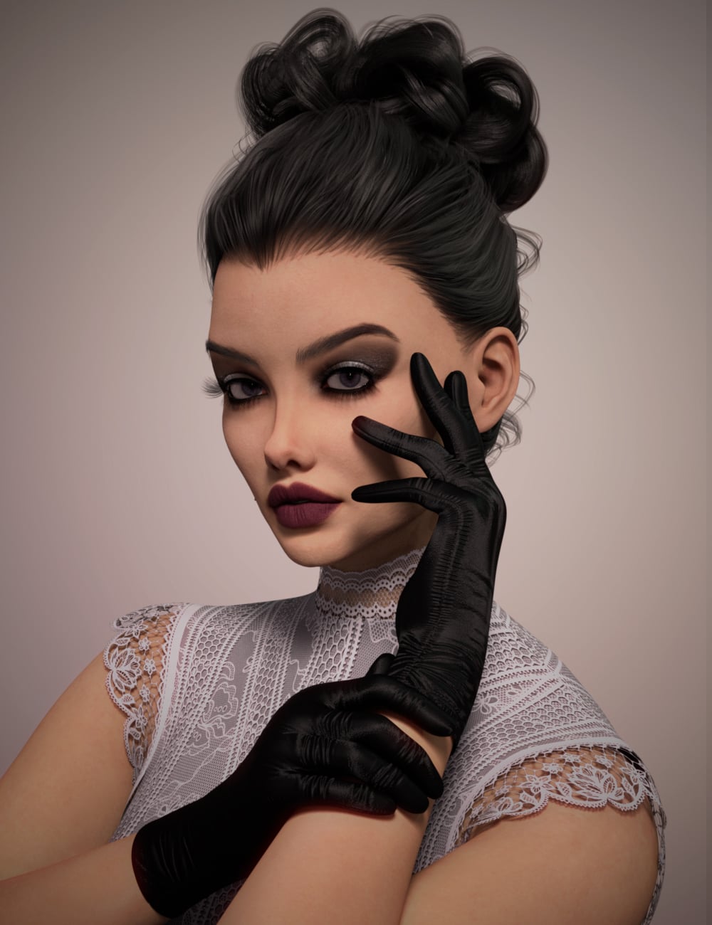 Unusual Short Glove Set for Genesis 9 Female | Daz 3D