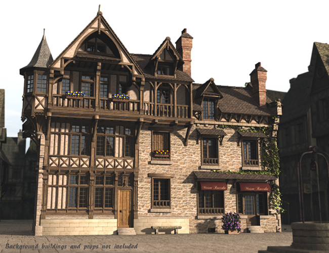The Raccolet House by: Faveral, 3D Models by Daz 3D