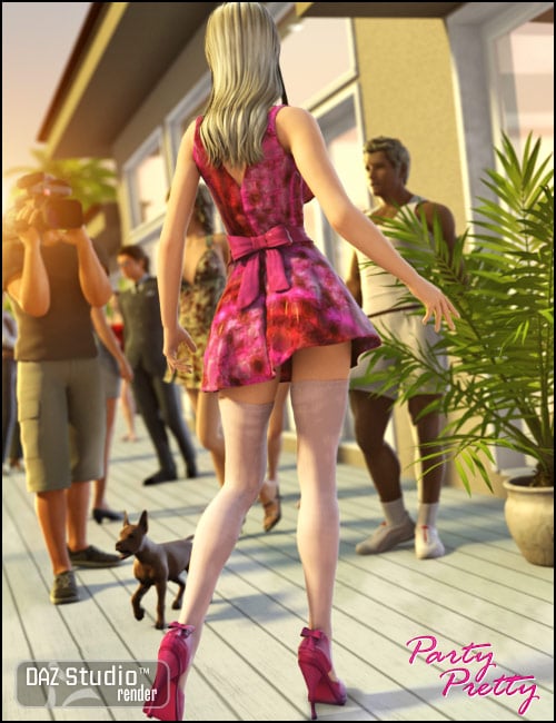 Party Pretty by: , 3D Models by Daz 3D