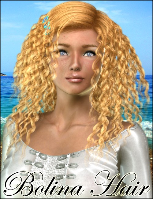 Bolina Hair by: 3DreamMairy, 3D Models by Daz 3D