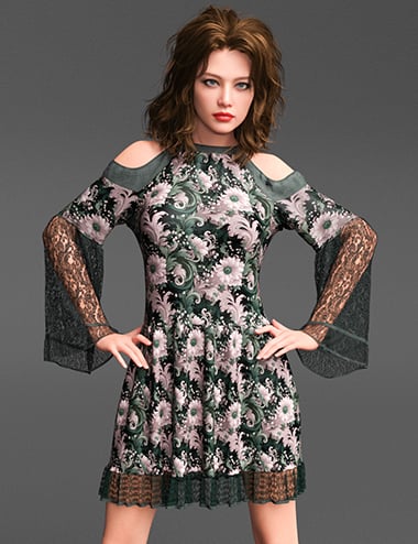 Diverse - Texture Addon for the dForce Ella Dress